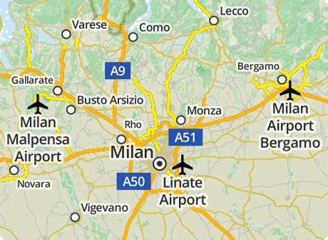 where is milan airport located.